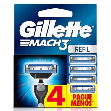 Imagem de Gillette Refil Para Barbear Mach3 Leve 4 Pague 3