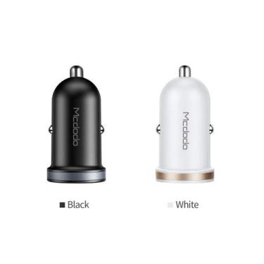 Imagem de Adaptador e Carregador Veicular p/ Acendedor 2 x USB 12W/5V - MCDODO