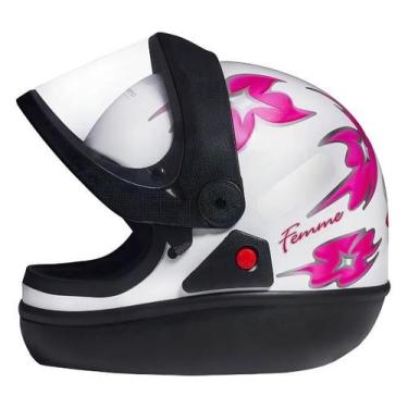 Imagem de Capacete Automatico Fechado Taurus San Marino Classico/Femme, preto br