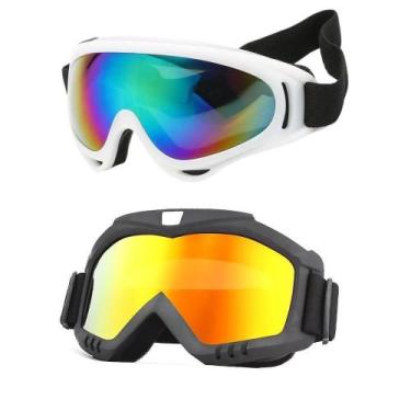 Imagem de Kit 2 Unidades Óculos Jet Ski Snowboard Motocross Kitesurf Proteção Uv