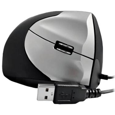 Imagem de Mouse Ergoômico Sem Fio Silencioso Cor preto XC-MS-30 Xcell - X-Cell