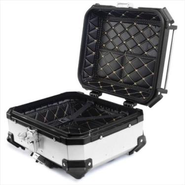 Imagem de Baú de Moto Traseiro Tronos 22L-T em Alumínio - Base Universal - 22 Li