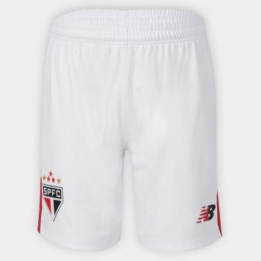 Imagem de Calção Infantil São Paulo I 26/27 New Balance-Unissex