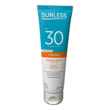 Imagem de Protetor Solar Sunless Fps 30 Toque Seco 120g - FARMAX