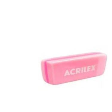 Imagem de Borracha Colorida Tom Pastel - Acrilex, Rosa