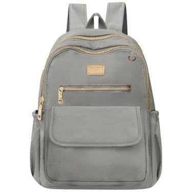 Imagem de Mochila Feminina Semi Impermeavel Estilosa Agenda Material Escolar Sis