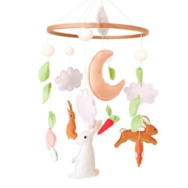 Imagem de Móbile de Berço Sweety Baby Woodland Rabbit - Meninas e Meninos