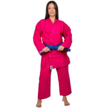 Imagem de Kimono Haganah Basic Reforçado - Infantil, Fúcsia, M2