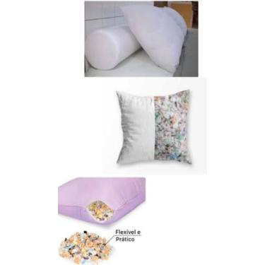 Imagem de Floco De Espuma Colorido Enchimento Almofada Puff Puffe 5kg - MGONLINE
