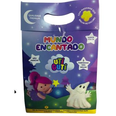 Imagem de Kit Massinha Uti Guti Mundo Encantado 09 Peças  - UTIGUTI