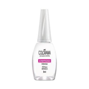 Imagem de Esmalte Colorama Cremoso Pétala Branca Nú 8ml