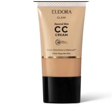 Imagem de Base facial cc cream Eudora glam fator40 cor 10
