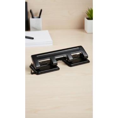 Imagem de Perfurador De Papel 4 Furos Metal Profissional 20 Fls - Congratulation
