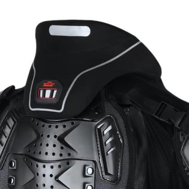 Imagem de Suporte De Pescoço Para Motocicleta Antichoque, Proteção 3D Para Colun