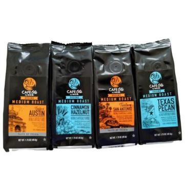 Imagem de Kit de Amostras de Café Moído Gourmet Cafe Ole (4 Sabores de 50 g Cada