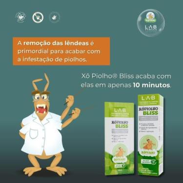 Imagem de Xo piolho bliss l escabicida 20ml pente