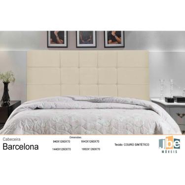 Imagem de Cabeceira Casal Queen Size 164 Cm New Barcelona New Foam para Cama Box Estofada - jbe Móveis