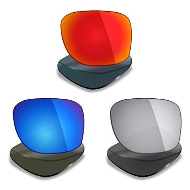 Imagem de 3 pares de lentes polarizadas de substituição Mryok para óculos de sol Oakley Holbrook – Opções