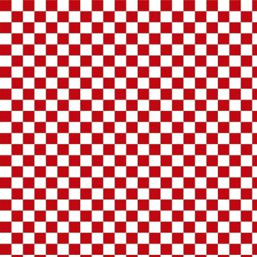 Papel de Parede Xadrez Branco e Vermelho