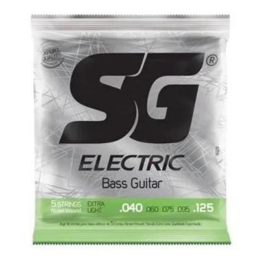 Imagem de Encordoamento Corda 040 Contra-baixo 5 Cordas Sg Light