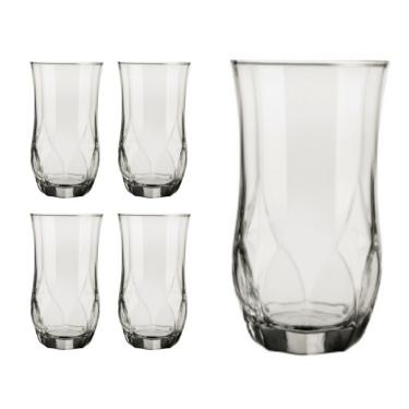 Imagem de Kit Copo Ópera Duravel 360ml Redondo Transparente Nadir 4Un