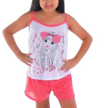 Imagem de Baby Doll Infantil Camiseta e Short | 009