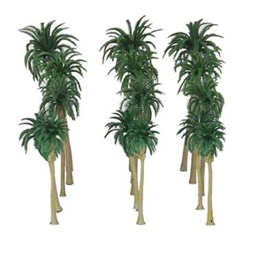 Imagem de Simhoa 15pcs Multi Sizes Coconut Palm Trees for Railway Layout DIY HO O N Z Scale