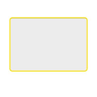 Imagem de Kiboule Quadro de apagamento a seco magnético portátil Quadro branco de dois lados Quadro branco fácil de limpar para crianças Adultos Desenho Escrita Planejamento Quadro de memorandos Escritório Material