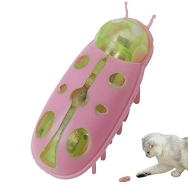 Imagem de insetos brinquedo gato - Brinquedos gato interativos automáticos para gatos interior - Brinquedo gato detecção inteligente simulação realista, brinquedo gato Visn