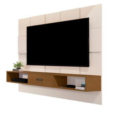 Imagem de Painel Para Tv Até 55 Polegadas Jb 5025 Off White Com Nature
