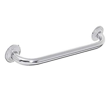 Imagem de Alça de Apoio Banheiro Inox 40cm Barra Idoso Cadeirante Deficiente Acessibilidade