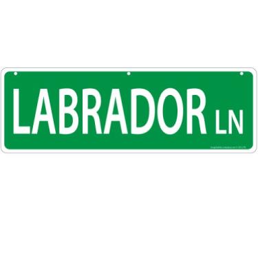 Imagem de Imagine This Placa de rua Labrador