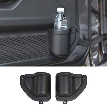 Imagem de Porta JeCar Bolso Frontal Porta Armazenamento Porta Porta Bolso de Reposição de Porta, Acessórios interiores para Jeep Wrangler JL JLU 2/4 Portas, Preto