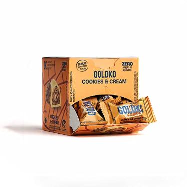 Imagem de Caixa de bombom Cookies & Cream zero adição de açúcares (70Kcal por unidade) – 18 unidades