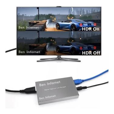 Imagem de Placa de Captura 4k hdr HDMI2.0 Ezcap269 USB3.0 Video Recorder e Live Stream Extreme