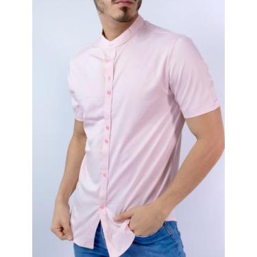 Imagem de Camisa Básica Rosa Claro - Vanfabricações