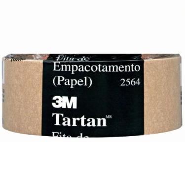 Imagem de Fita De Empacotamento Tartan De Papel Crepado 45mm X 50M 3M C/ 1 Rolo