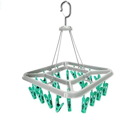 Imagem de Campineira Varal de Pendurar Roupas Íntimas Pequenas 24 Prendedores