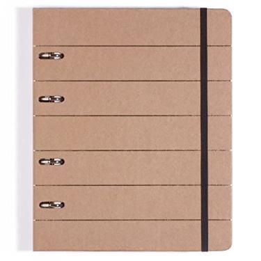 Imagem de Caderno Criativo Argolado Kraft Pautado 17X24 Kraft, Cicero