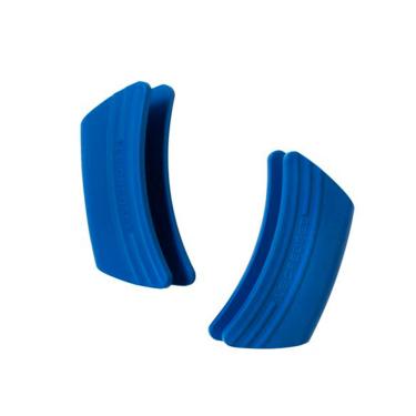 Imagem de Conjunto Pegador de Silicone Azul Marseille Le Creuset