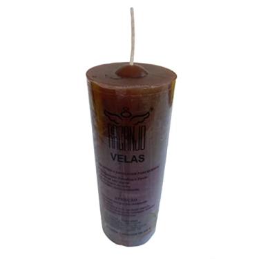 Imagem de caixa com 5 velas 7 dias tradicionais arcanjo velas 270g (Marrom)