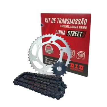 Imagem de Kit Transmissão Relação Did Yamaha Fazer 250 Fz25 (18-23) 46/15t (428HXV-136L)