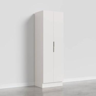 Imagem de Armário Multiuso 2 Portas 70cm com Rodapé Ipanema Cabecasa Madeiramadeira Branco
