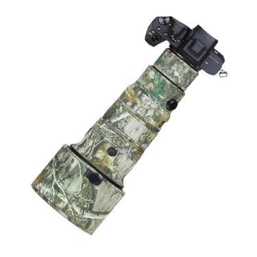 Imagem de MUEAST Capa de chuva para lente camuflada à prova d'água para câmera Sigma 500 mm F5.6 DG DN OS Capa de proteção de lente para armas (Cor: # Camuflagem de árvore grande)