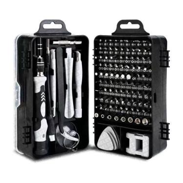 Imagem de Kit Reparos Gerais Diversas Chaves - Ios e Android Multi Uso 115 em 1 