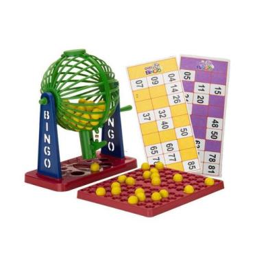 Imagem de Bingo Infantil Completo Brinquedo Globo Cartelas E Bolinhas - Store Bi