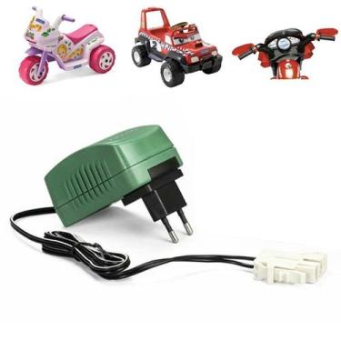 Imagem de Carregador Bateria 6v Para Mini Carros Elétricos Peg Pérego - Burigott