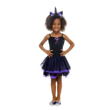 Imagem de Fantasia Halloween Bruxa Wicca Com Tiara de Unicórnio - Sulamericana, 