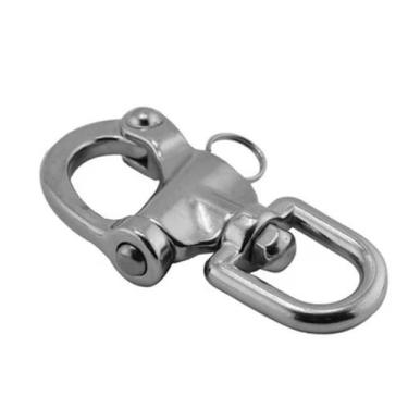 Imagem de Engate Rápido Gato Manilha e Destorcedor em Aço Inox 70mm - Rei Marine