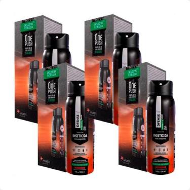 Imagem de Combo 4 D-Fense Pro Ambiente Haxea Inseticida - 250ml